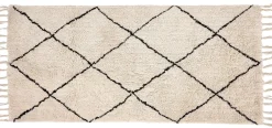 CASA Idris Alfombra Blanco