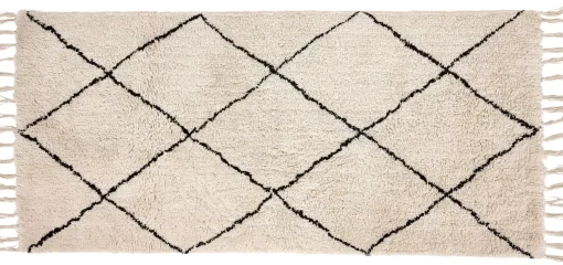 CASA Idris Alfombra Blanco