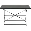 CASA Imperial Mesa Plegable Rectangular Negro