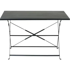 CASA Imperial Mesa Plegable Rectangular Negro