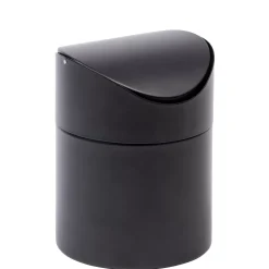 CASA Industria Cubo De Basura Para La Mesa Negro