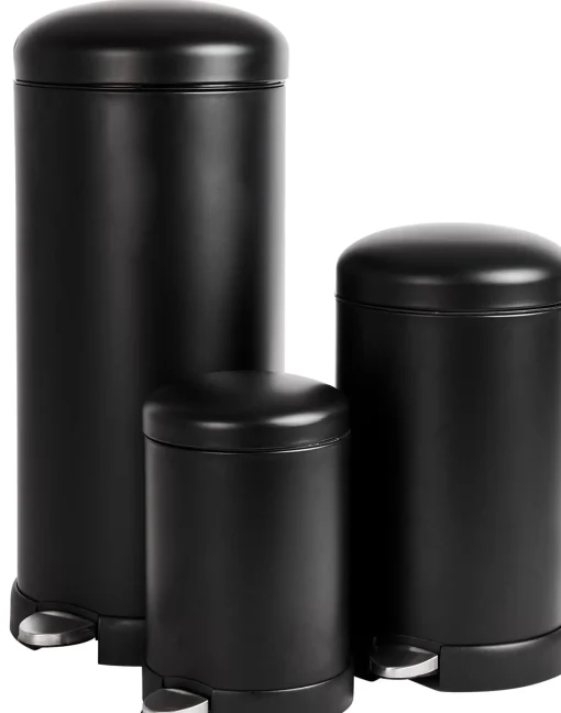 CASA Industria Cubo De Pedal 27 L Negro