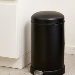 CASA Industria Cubo De Pedal 12 L Negro