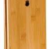 CASA Industria Tablas De Pan Con Soporte Negro, Natural