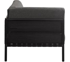 CASA Jumbo Silla Esquinera Negro