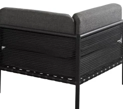 CASA Jumbo Silla Esquinera Negro