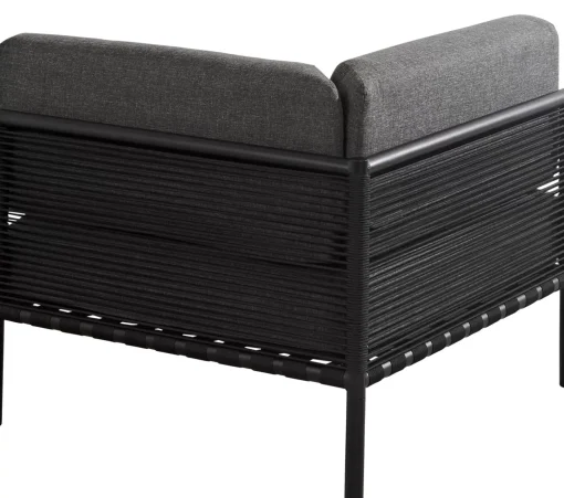 CASA Jumbo Silla Esquinera Negro