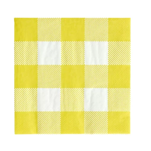 CASA Karo Paquete De 20 Servilletas Amarillo
