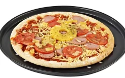 CASA Margaritha Bandeja De Pizza Para El Horno Gris Oscuro