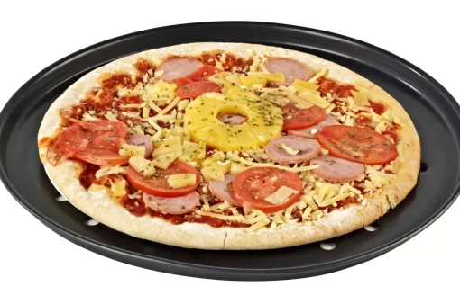 CASA Margaritha Bandeja De Pizza Para El Horno Gris Oscuro