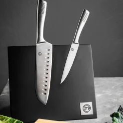 CASA Masterchef Bloque P/ Cuchillos Magnetico Negro