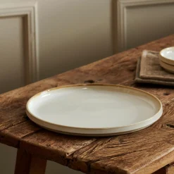CASA Mineral Marble Plato Blanco