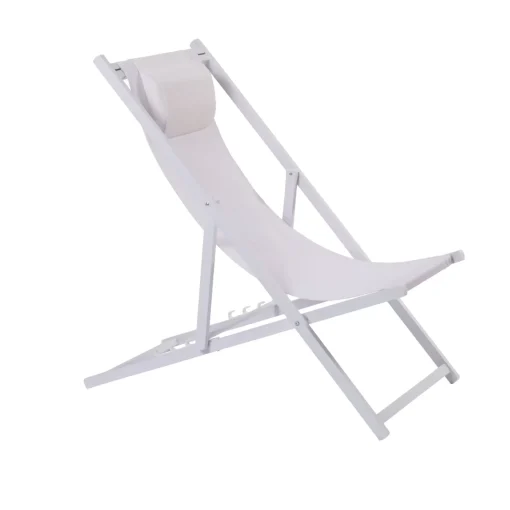 CASA Monterey Silla Plegable Blanco