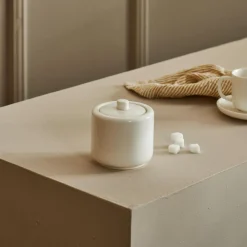 CASA Moon Azucarero Con Tapa Blanco