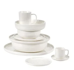 CASA Moon Plato De Postre Blanco