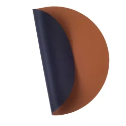 CASA Nappa Mantel Individual Negro, Marron