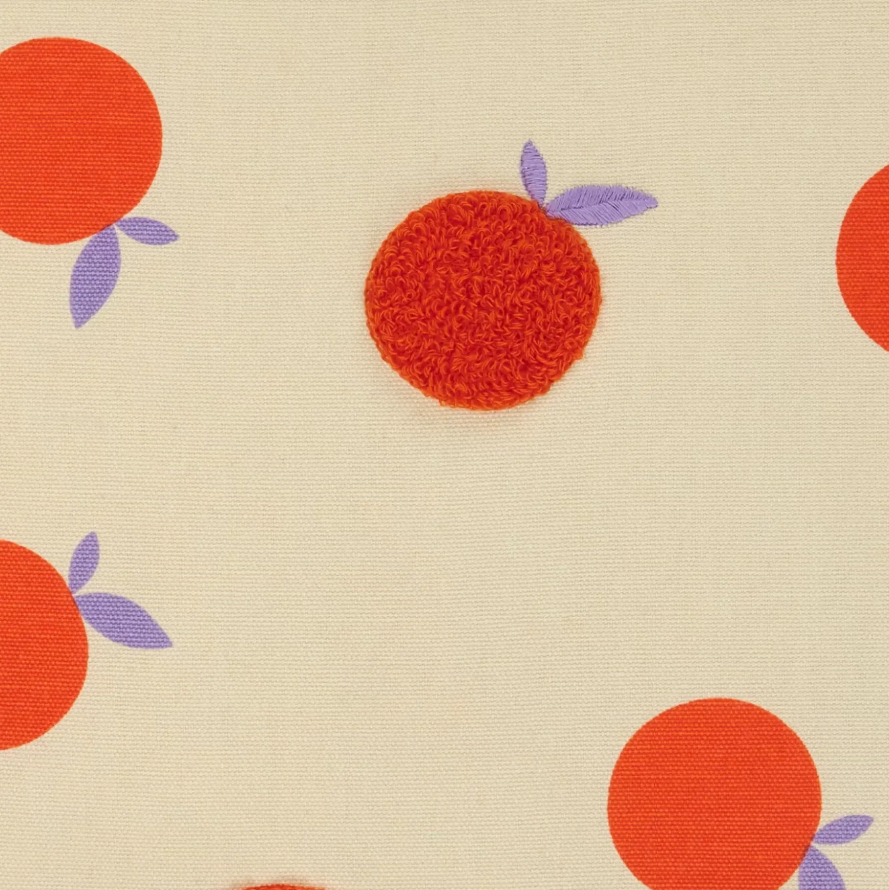 CASA Naranja Cojin Multicolor