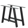 CASA New Oak Patas De Mesa A Negro