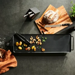 CASA New Plancha Plancha Para Asar Xxl Negro