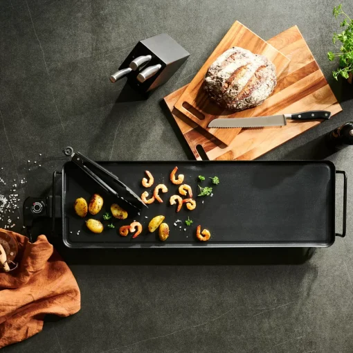 CASA New Plancha Plancha Para Asar Xxl Negro