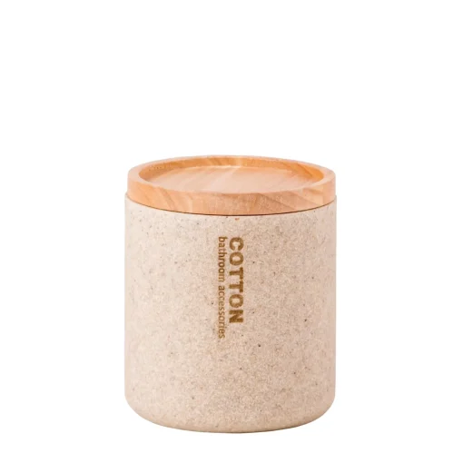 CASA New Resin Soporte De Algodones Natural