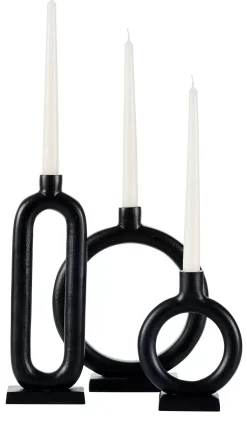 CASA Nova Candelabro Negro