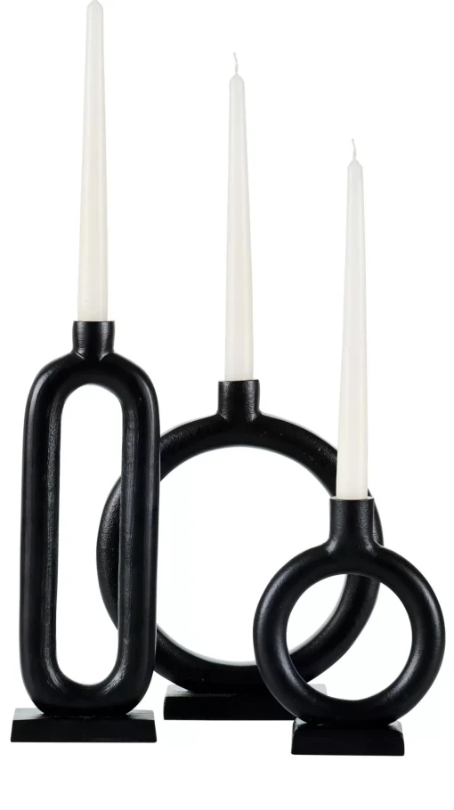 CASA Nova Candelabro Negro