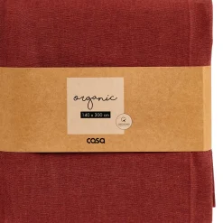 CASA Organic Mantel Rojo