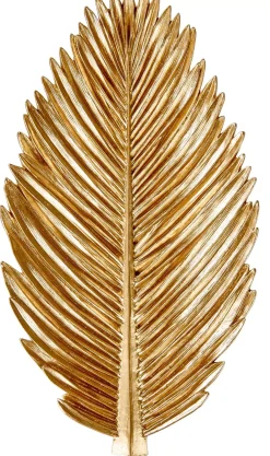 CASA Palm Hoja Decorativa Dorado