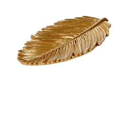 CASA Palm Hoja Decorativa Dorado