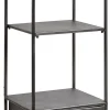 CASA Pharma Estanteria De Pared Con 2 Cajones Negro