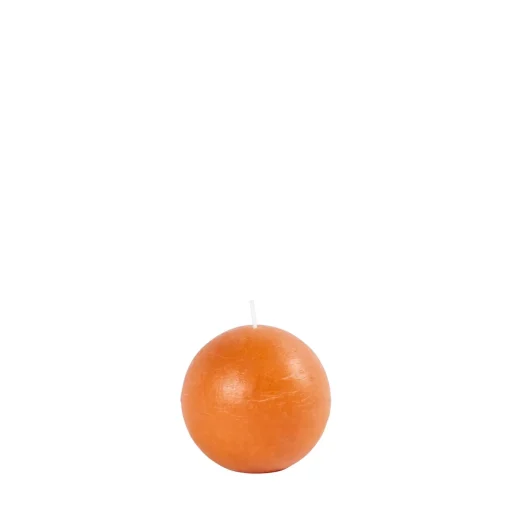 CASA Pure Rustic Vela Esferica Naranja