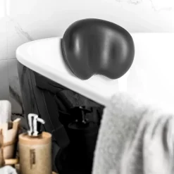 CASA Relax Cojin Para El Bano Gris Oscuro