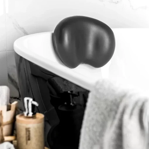 CASA Relax Cojin Para El Bano Gris Oscuro
