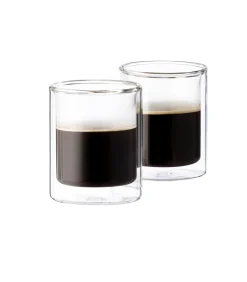 CASA Relax Vaso De Doble Pared Juego De 2 Transparente