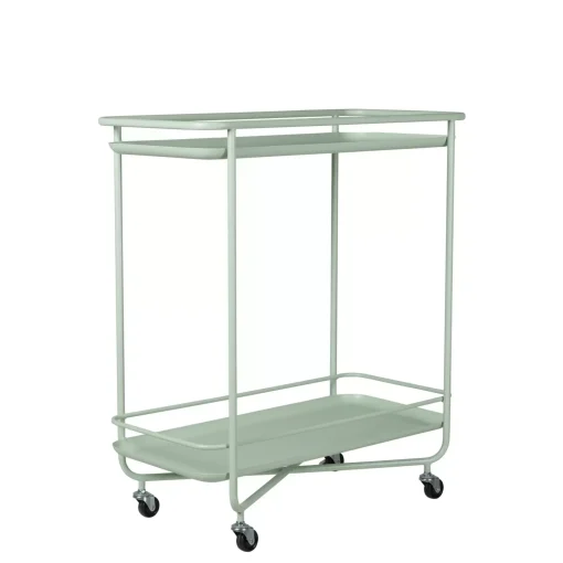 CASA Remus Carrito Rectangular Menta Verde