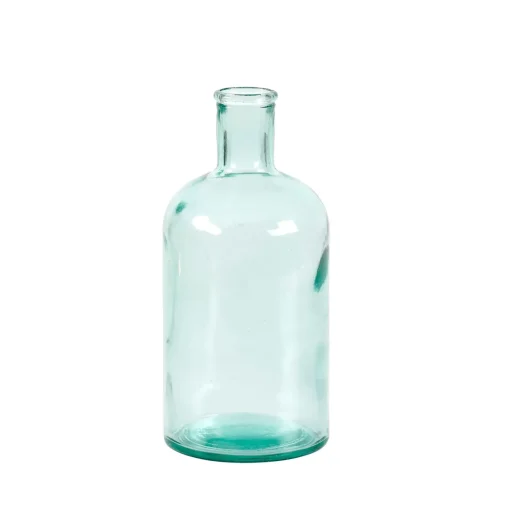 CASA Retro Florero-Botella Transparente