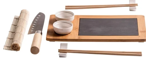 CASA Samourai Juego Para Sushi De 10 Piezas Natural