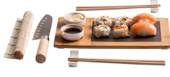 CASA Samourai Juego Para Sushi De 10 Piezas Natural