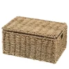 CASA Seagrass Caja De Almacenaje M Con Tapa Natural