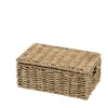 CASA Seagrass Cesta Almacenaje S Con Tapa Natural