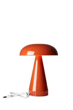 CASA Shroomlight Lampara De Mesa Naranja