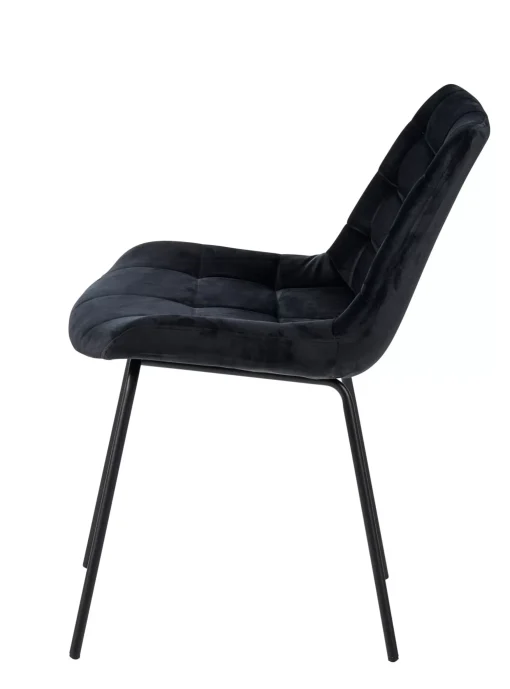 CASA Silka Silla De Comedor Negro