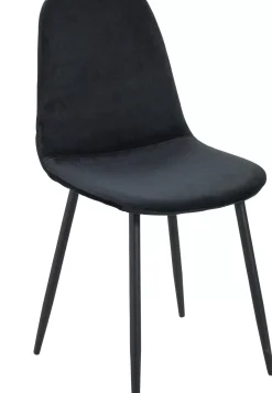 CASA Silke Silla De Comedor Negro