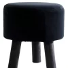 CASA Silki Puf Negro