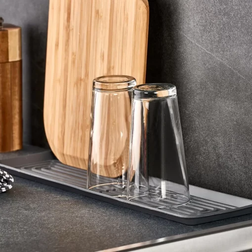CASA Sink Tapete Para Escurrir Gris