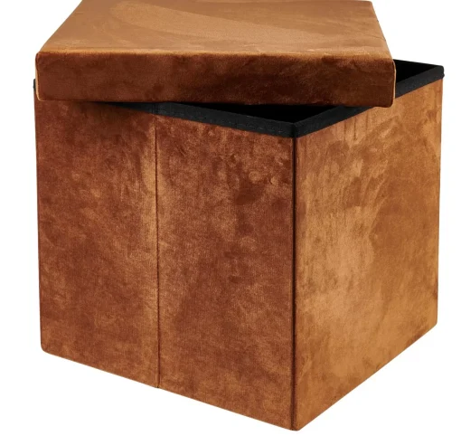 CASA Stor Puf Plegable Funcion Almac. Caramel
