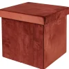 CASA Stor Puf Plegable Funcion Almac. Burdeos