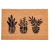 CASA Succulent Felpudo Natural