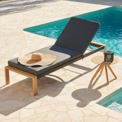 CASA Teak Luxe Tumbona Natural